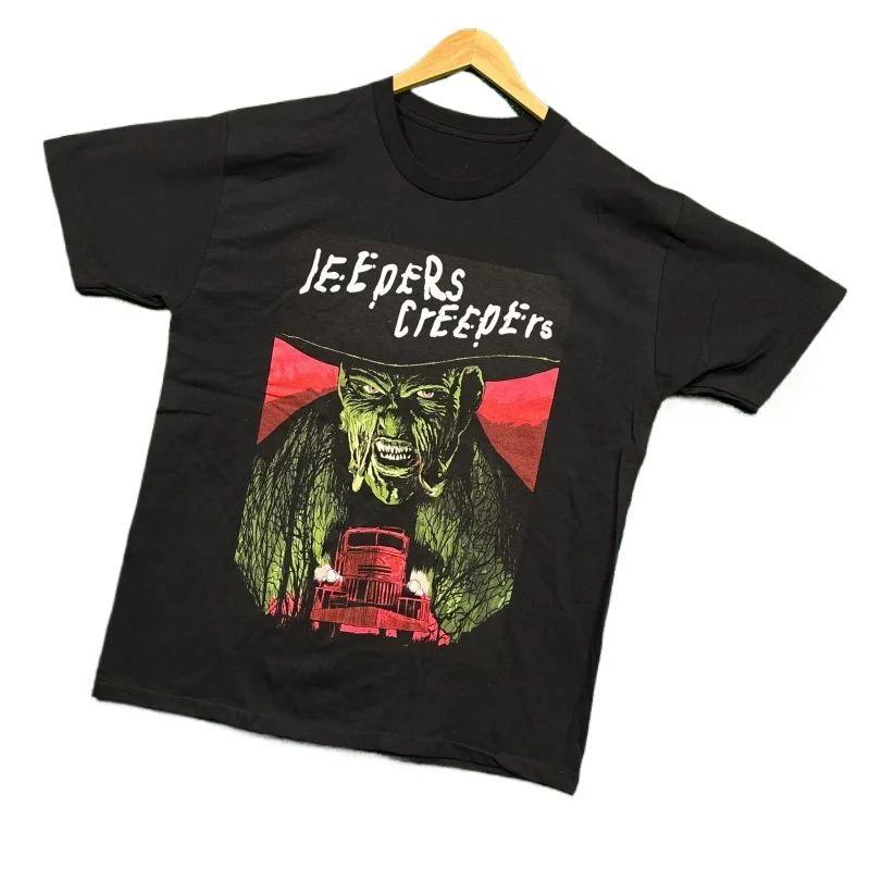 

Horror Movie Poster Jeepers Creepers T-Shirt Print Cotton Streetwear Trendy Oversized T Shirt Graphic T Shirts Unisex S