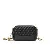 Bag Women'S Leather Crossbody Bag Fashion Versatile Shoulder Bag Rhombus Chain Bag Luggage
