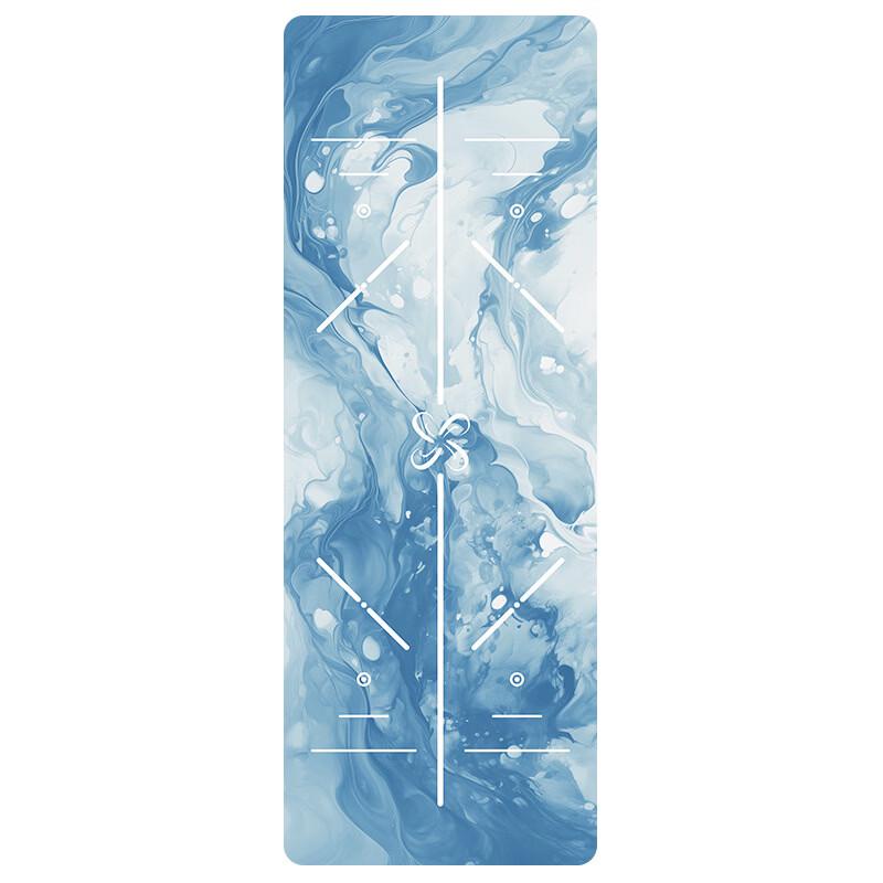 1.5mm Printed Suede Foldable Yoga & Travel Mat