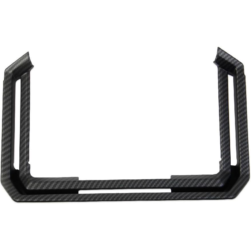 Carbon Fiber Style Rear Row AC Vent Air Outlet Cover Trim Accessories for Tesla Cybertruck (Matte Surface)