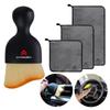 Car Crevice Dust Removal Artifact Brush Cleaning Brush Tool Microfiber Towel For Citroen C4 C5 C3 C2 C1 C4L C6 Picasso Saxo VTS