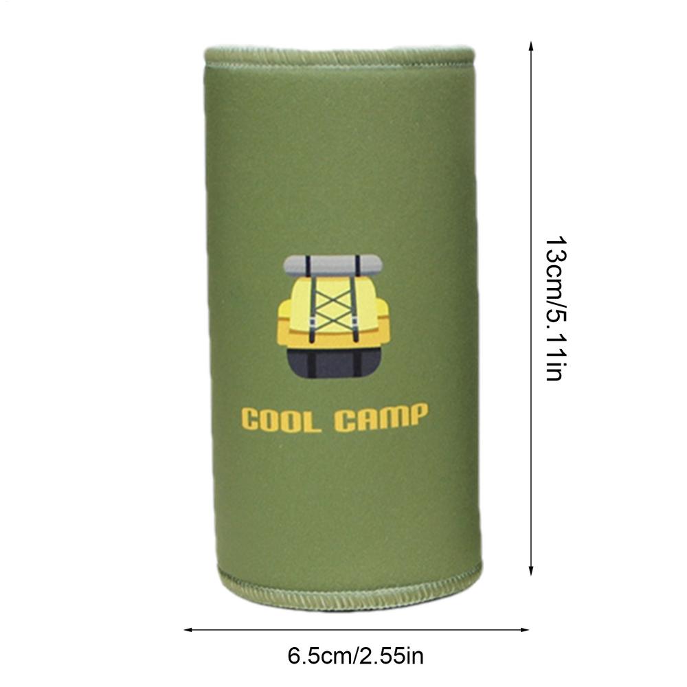 Beverage Can Sleeves Standard Can Sleeves Neoprene Can Bottle Holder Insulated Can Cooler Sleeves Beer Bottle Non-slip Can Cover