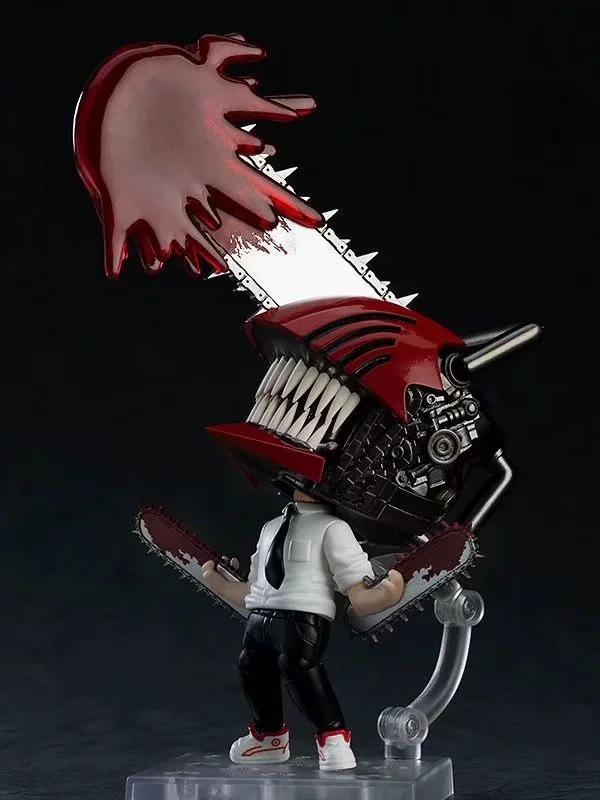Version Q Clay Man Figure: Chainsaw Man Denji with Pochita & Power Model - 1560# & 1580#