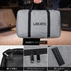 LEKATO Guitar Pedal Board Powered Pedal Board Aluminum Alloy Pedal Board with Pedal Cable Bag Adhesive Hook Side Tape 19x12.2x1.8" 2.97lbs