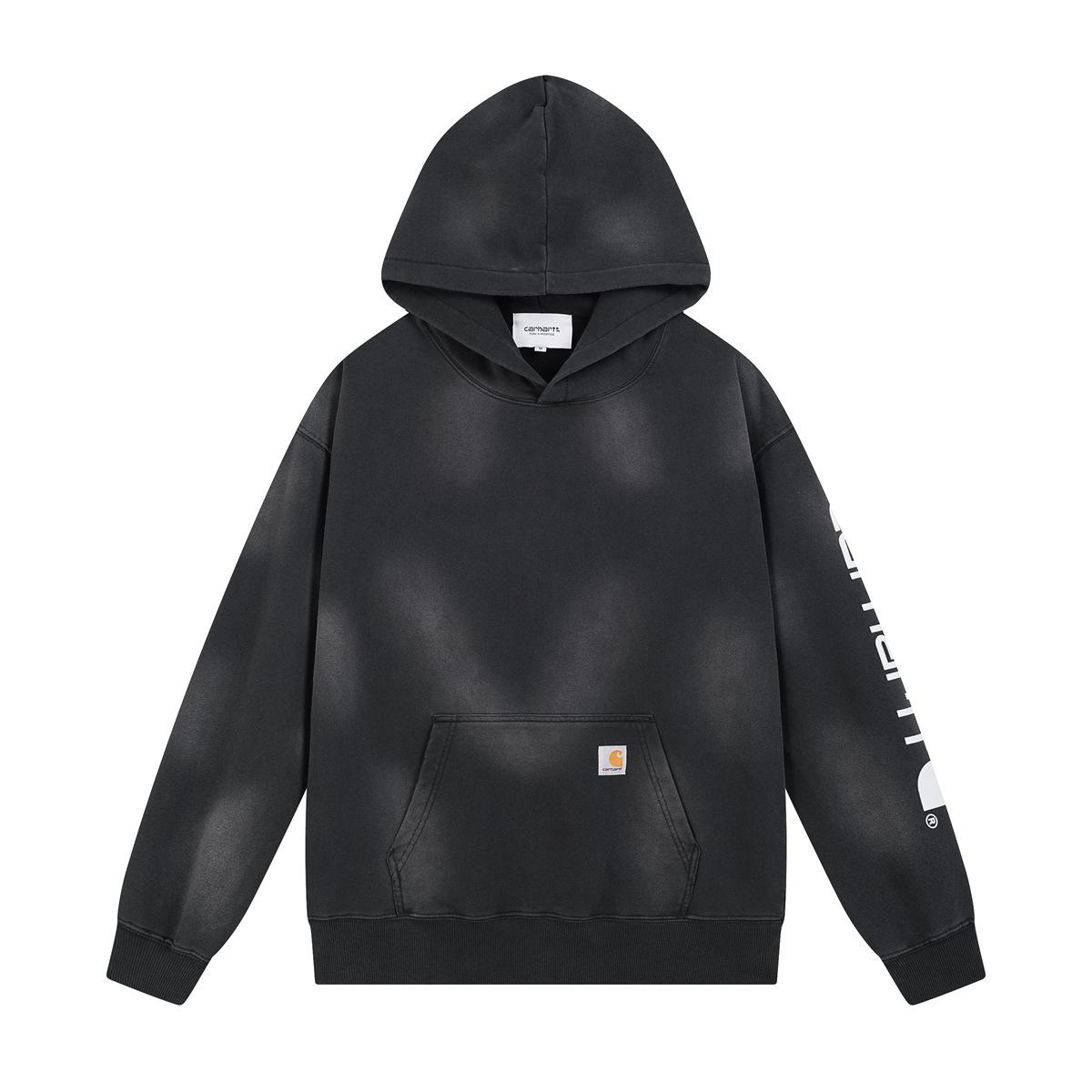 

Классическая унисекс толстовка Carhartt с принтом Кирина на рукаве Extra Large чёрный