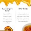 Kapiva Organic Honey 250g Pack of 1 | 100% Natural Sweetener for Energy, Digestion & Immunity