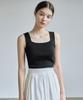 Nigaennikol [Essential] Square Neck Knit Sleeveless_13 Color (I Type)
