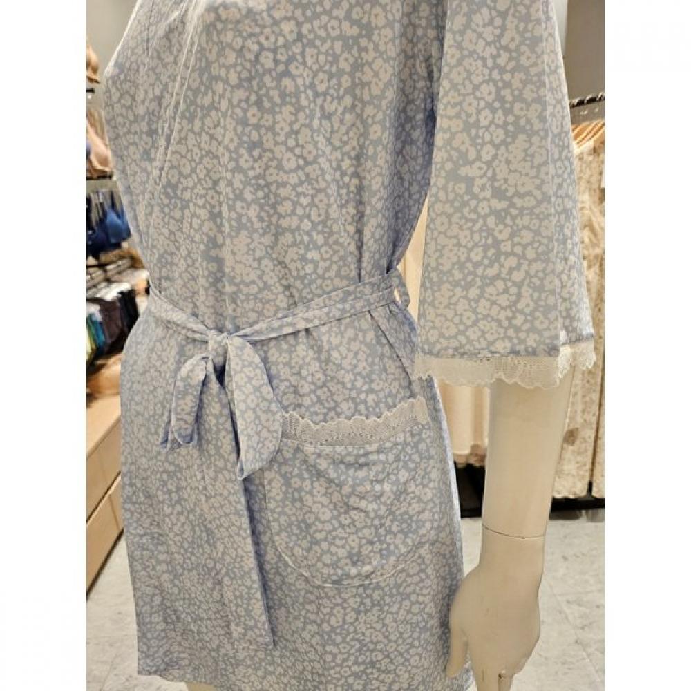 Barbara Flower Print Robe Gown Agw4620r