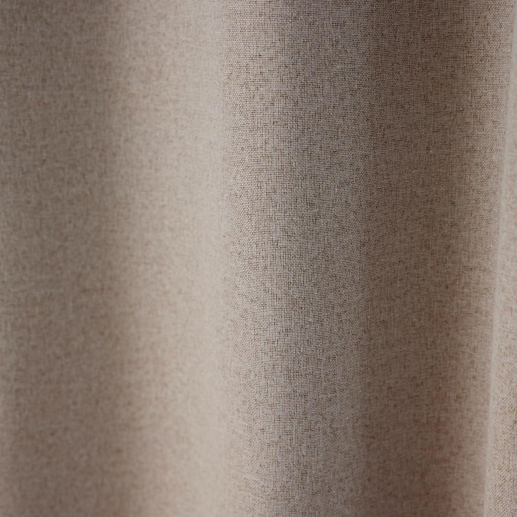 Suminoe Curtain, Beige, 100 x 178 cm, BLACKOUT+ Caruce, Light-blocking, Soundproof, V1377, 1 panel.