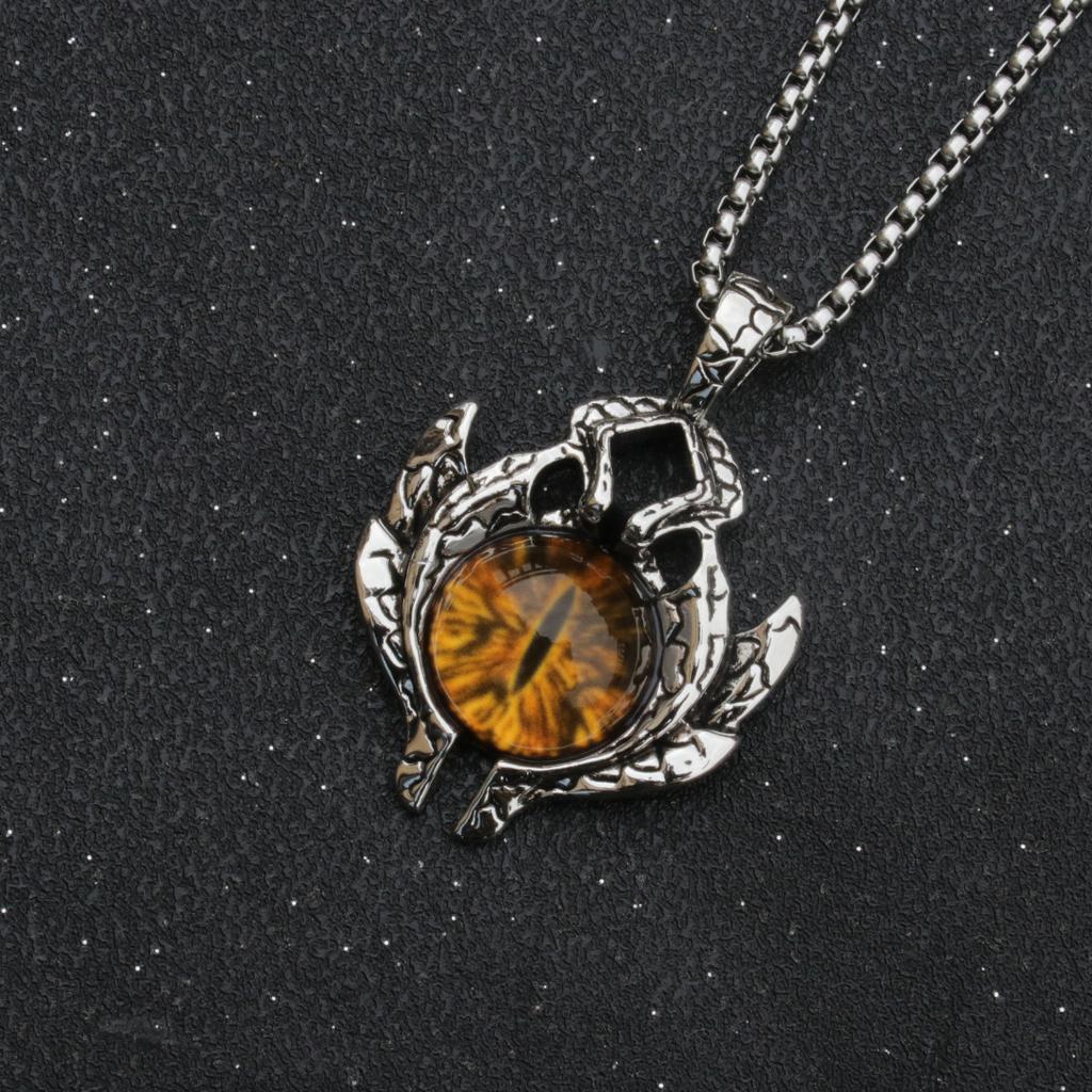 Stainless Steel Necklace Accessories Exaggerated Hip Hop Men'S And Women'S Pendants