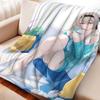 Cartoon Honkai Star Rail Firefly Flannel Blanket Cover Warmth Soft Anime Blanket Multifunctional Decor Home Universal Blankets