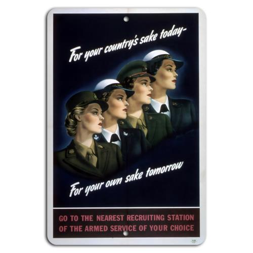 Join the Service Secure Tomorrows Future TodayAluminumtin sign 20x30cm(7.8x11.8inch)