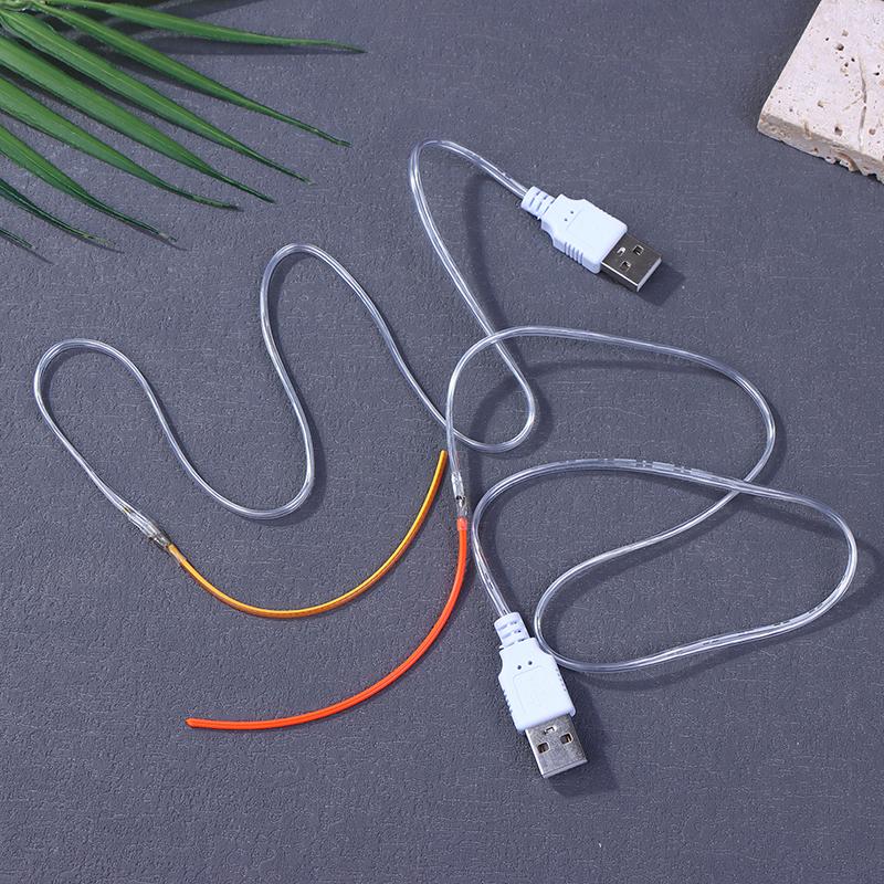 1Pcs Lamp Parts Diode Led Filament Flexible Dc 5V Usb Led 360° Luminous Bendable Creative Edison Bulb