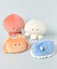 ACCENT A soft and cuddly plush toy featuring a sea Perfect for interior or as a Bleu Bleuet - creature/animal (jellyfish). decoration, photography,