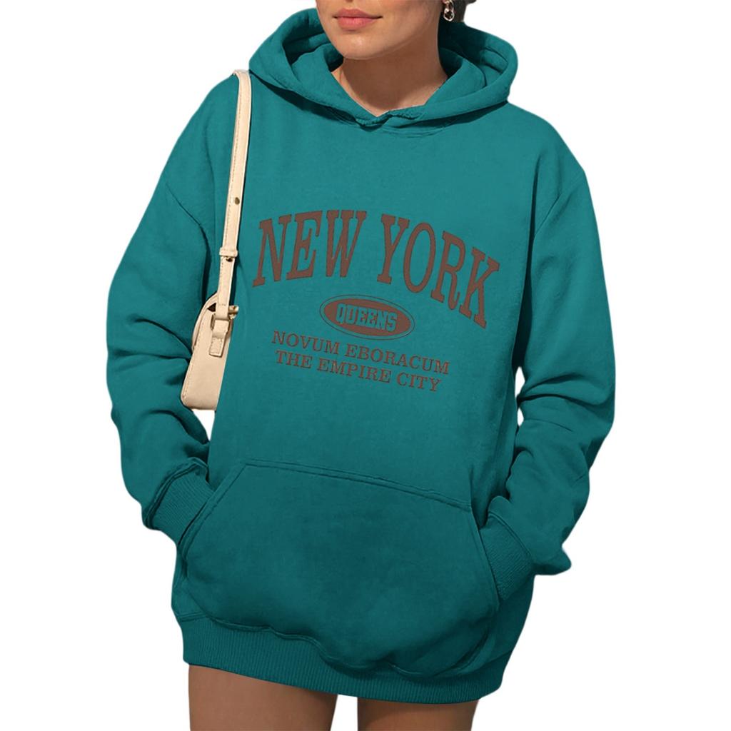 Womens Hoodies Fall Fashion Sweatshirts  Printed Casual Long Sleeve Loose Sweatshirt  Fall Hoodie Sweatshirt