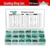 Nitrile Rubber O-Ring Kit: Oil & Heat Resistant for Auto A/C Repair