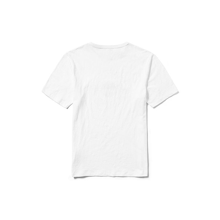 Timberland Letter Logo Casual Short Sleeve Round Neck T-Shirt Men Tops White A623N-100