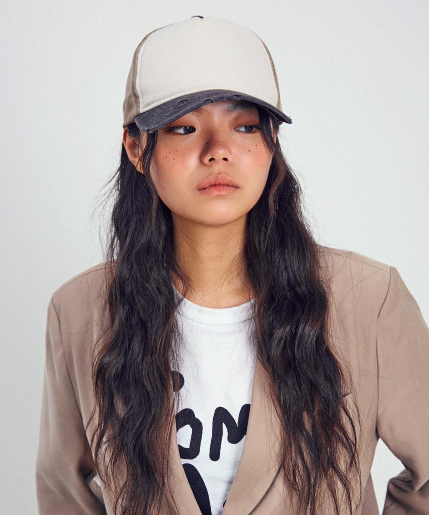 Seullipiseullib Nevada Khaki/Charcoal Ball Cap