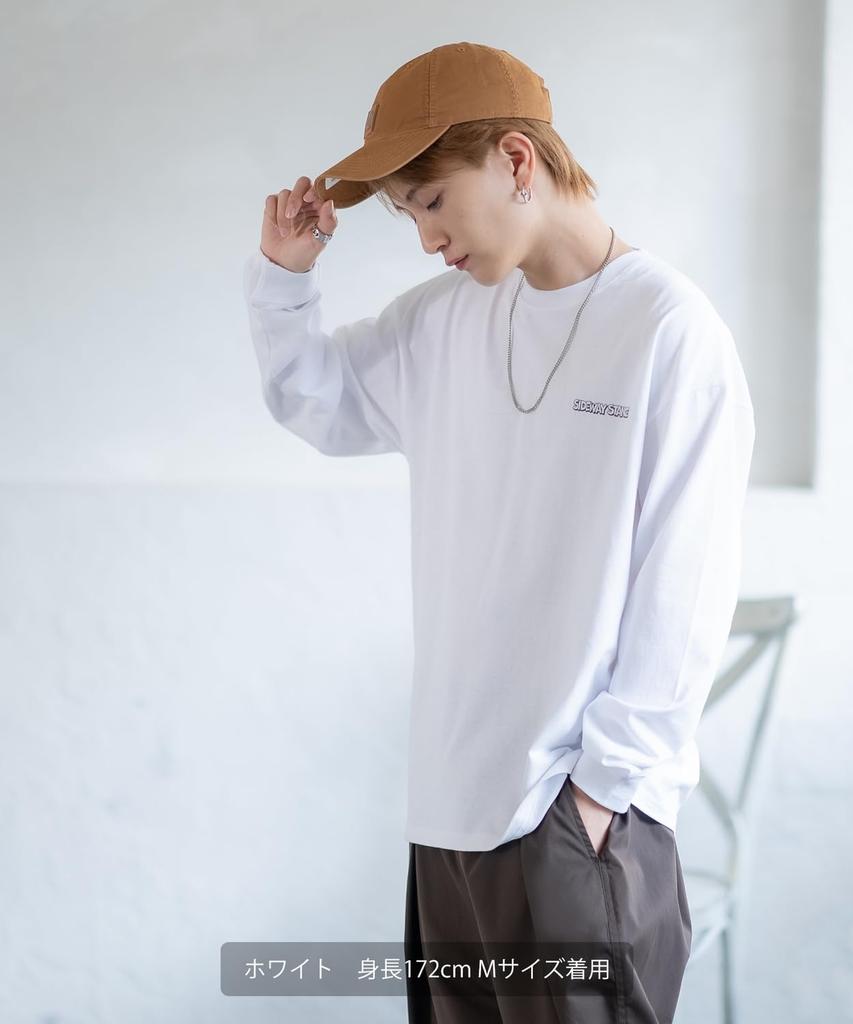 [IMPROVES] [SIDEWAYSTANCE] Silhouette Downer Bear Long Sleeve T-Shirt