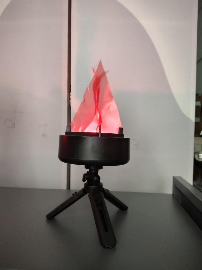 Rechargeable Handheld Electronic Flame Simulation Torch for Parties and Bonfires