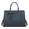 Elegant Laptop Carrying Bag for Women Professional PU Leather Shoulder Crossbody Purse Spacious Business Work Bag  Dark Green