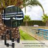 2pcs Pool Tool Hangers for Fences Railings Securely Hold On Brushes Vacuums Poles and Accessories Rustproof Designs