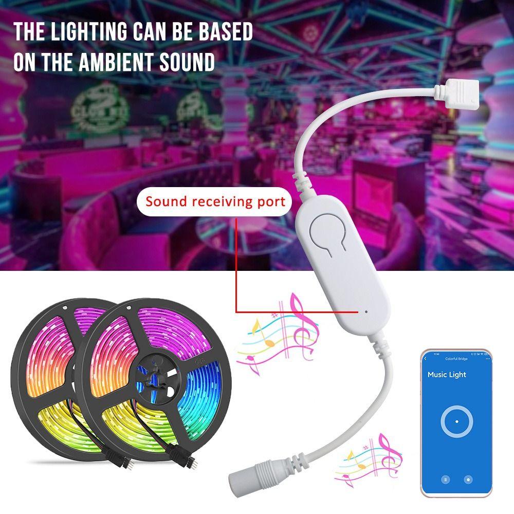 

Домашний умный Wi-Fi RGB-контроллер Tuya Светодиодный контроллер Диммер Дистанционный переключатель Регулировка яркости