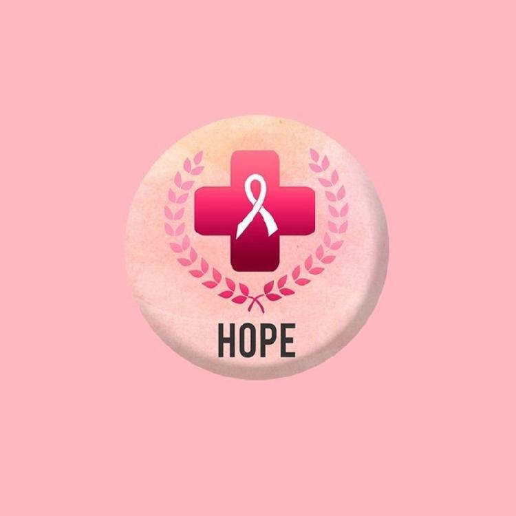 16pcs Breast Cancers Awareness Brooches for Women Lady Pink Ribbon Badges Lapel
