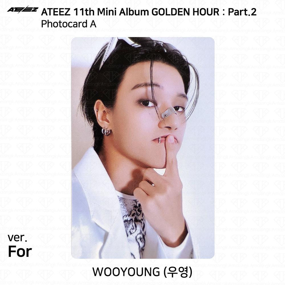 ATEEZ Cel de-al 11-lea Mini Album Ora de Aur Pt.2 Pentru Jurnal pentru Ver Photocard Carte poștală
