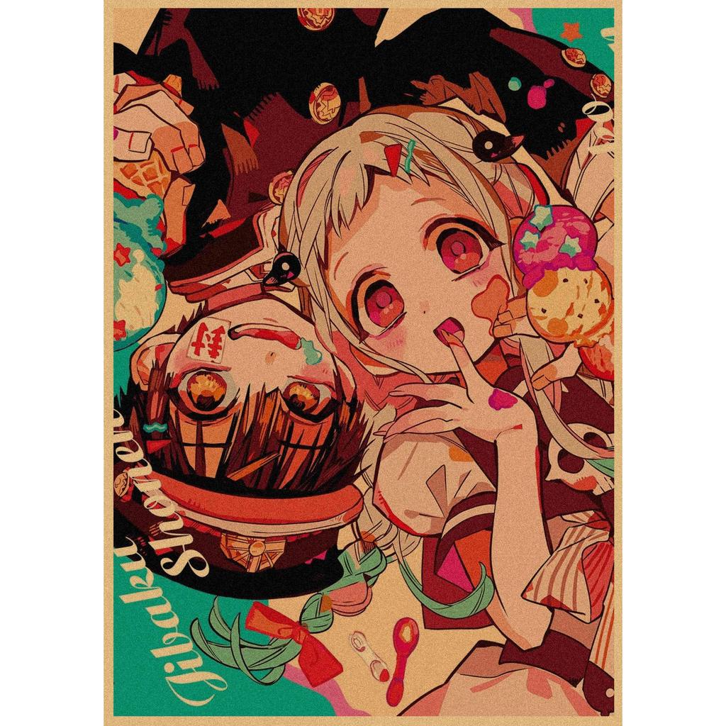 Jibaku Shonen Hanako-kun Anime Poster Decorative Wall Art