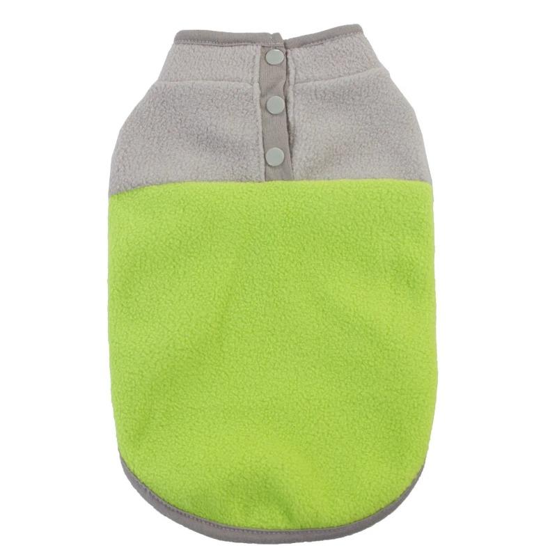 Soft Fleece Dog Clothes for Small Dogs Autumn Winter Warm Puppy Cats Vest Chihuahua Clothing French Bulldog Jacket Pet Costume
