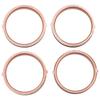 Exhaust Pipe Gasket For Suzuki DR250 90-94 DR125 DR-Z250 01-09 DR-Z125 03-17 DF125 AN400 Burgman 1999-2010 AN250 1998-2006
