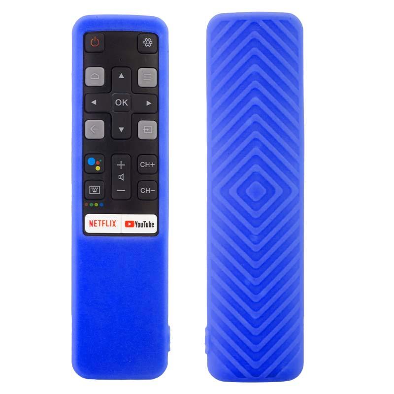 RC802V FNR1 Voice Remote Control Cases Fit for TCL Android 4K Smart TV 49P30FS 65P8S 55C715 49S6800 43S434 Protective Cover