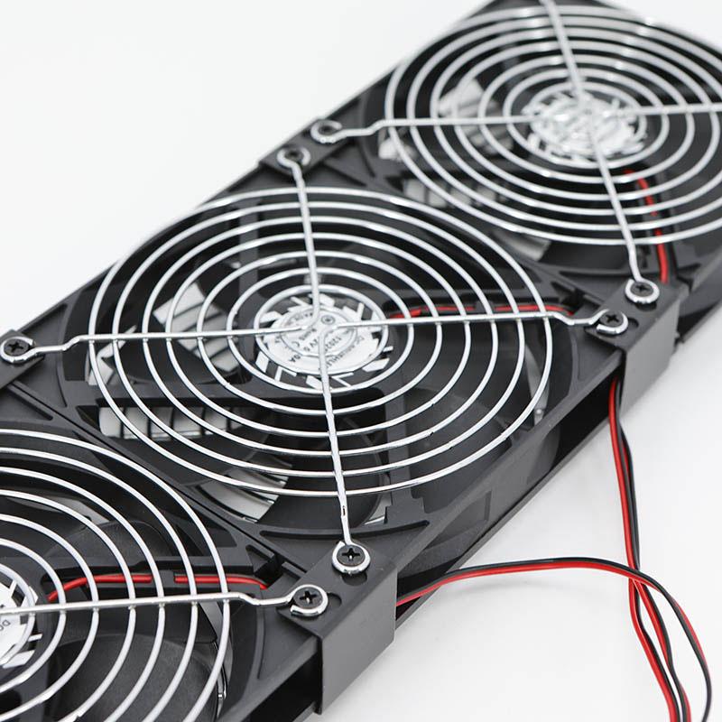 12V DC 120mm 3000RPM Fan 12025 Cooling AC Power Controller 12cm 220V Btc Machine Chassis Workstation Cabinet Radiator Server