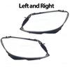1 Pair Car Headlight Cover for Mercedes-Benz C Class W205 Pre-facelift 2015-2018 Car Accessories Clear Lampshade Auto Shell