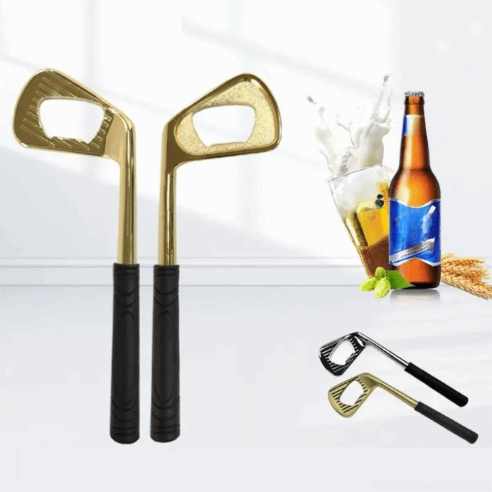 Zinc Zinc Zinc Alloy Golf Club Bottle Opener Non-deformable Bottle Cap Remover Brassie Bottle Opener Gift