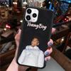 Rapper Youngboy Never Broke Again PC+TPU Phone Case For IPhone 17 16 15 14 13 12 11 Pro Max Plus Kawaii Cartoon Cover
