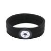 Sports Fitness Headband with Rechargeable LED Headlamp Light Sweat Band for Men Women Outdoor
