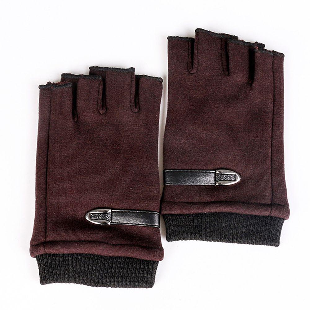 

Кожаные Однотонные Мужские Велоперчатки Перчатки для Шоссейного Велосипеда Перчатки для Занятий Спортом на Открытом Воздухе Осенне-Зимние Перчатки