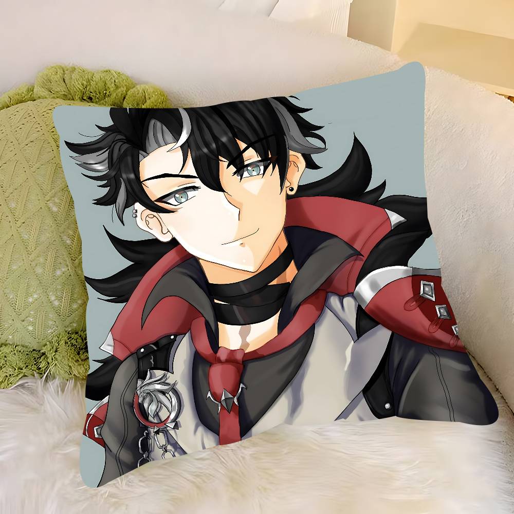 

Anime W-Wriothesleys Pillow Case Removable Washable Cushion Cover – All-Season Soft Linen 12x12Inch