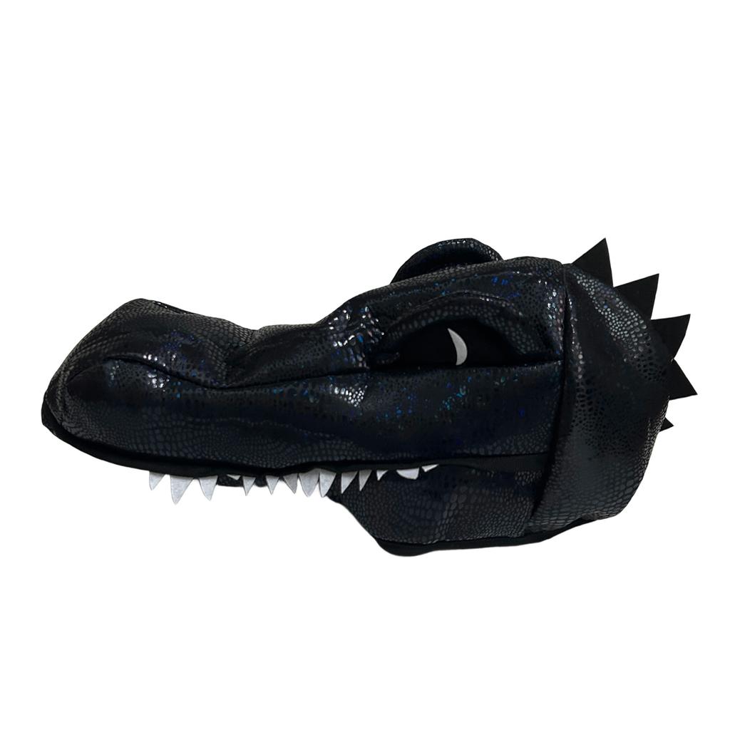 Przyciągający wzrok kapelusz maska krokodyla z realistycznym kształtem i teksturą, na imprezę tematyczną z psikusami, przebranie, nakrycie głowy