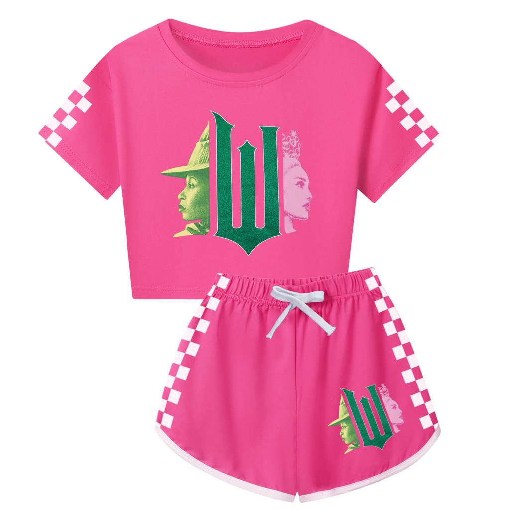 Print Wicked Children Short Sleeved Short Style Suit Pajama Clothing Fashion