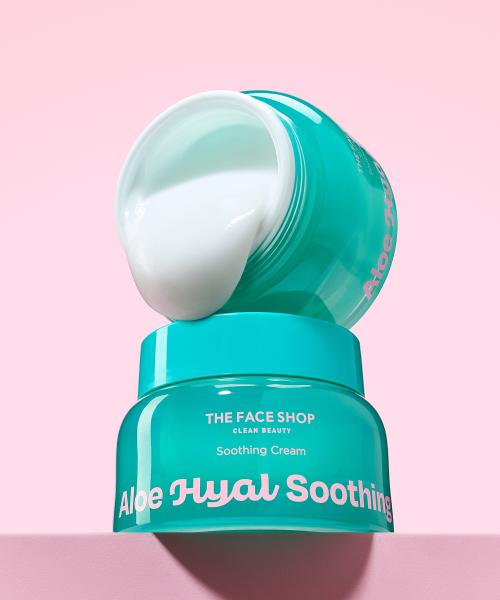 The Face Shop Aloe Hyaluronic Acid Hydrating Soothing Cream 60ml