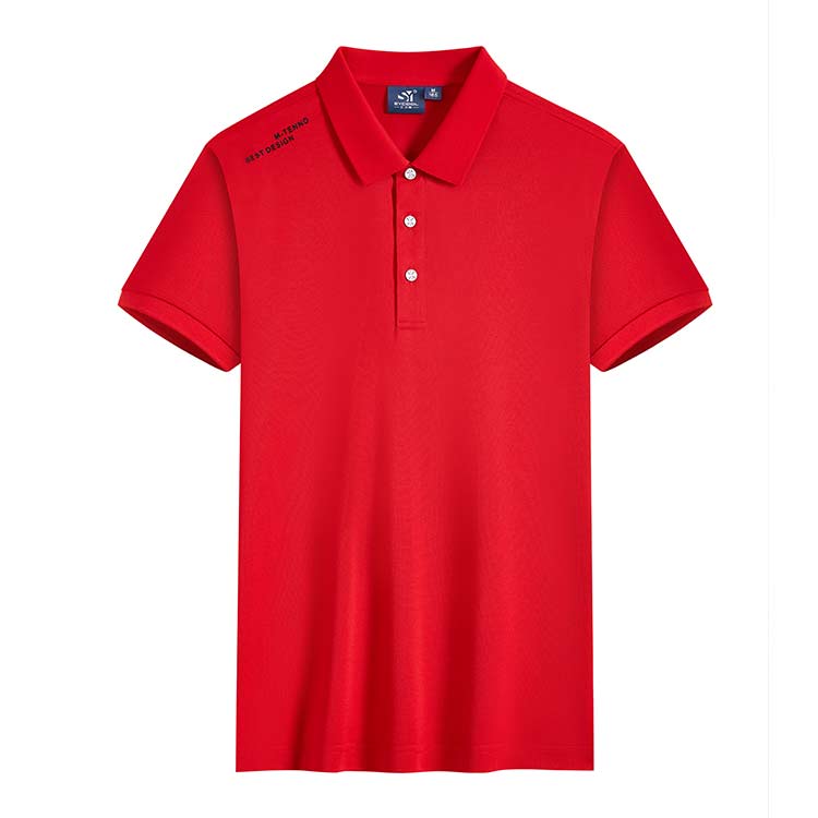 XBJSH ZW202  175G polyester fiber lapel polo shirt next day arrival