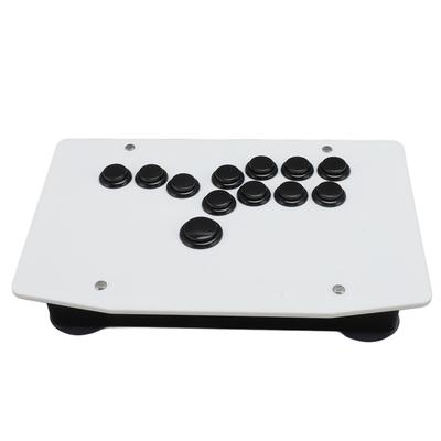 All-Button Arcade Controller Unterstützt Modusumschaltung SOCD-Modus Turbo-Modus 12 Tasten Arcade Fight Stick