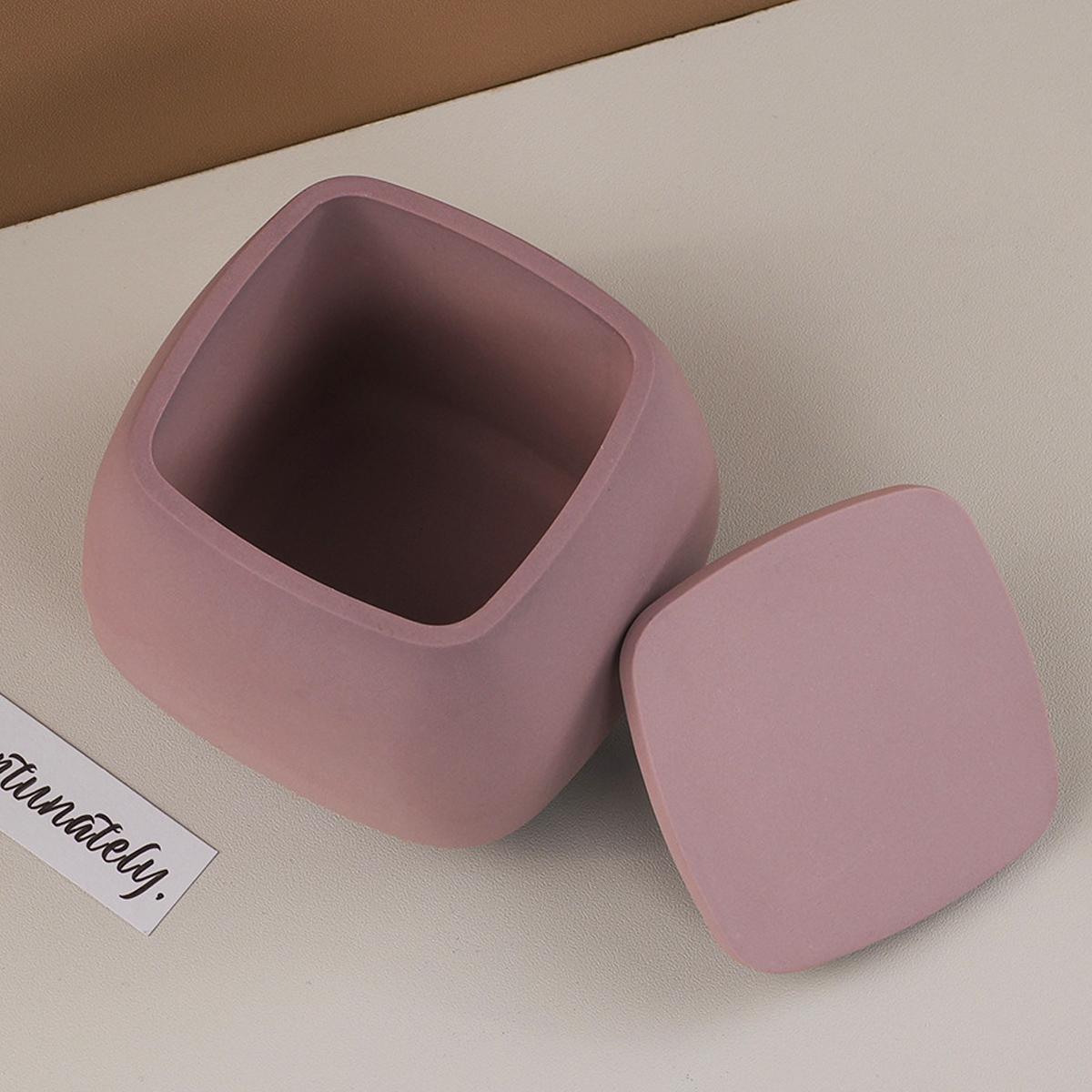 1 шт. квадратная банка для свечей — фото 7