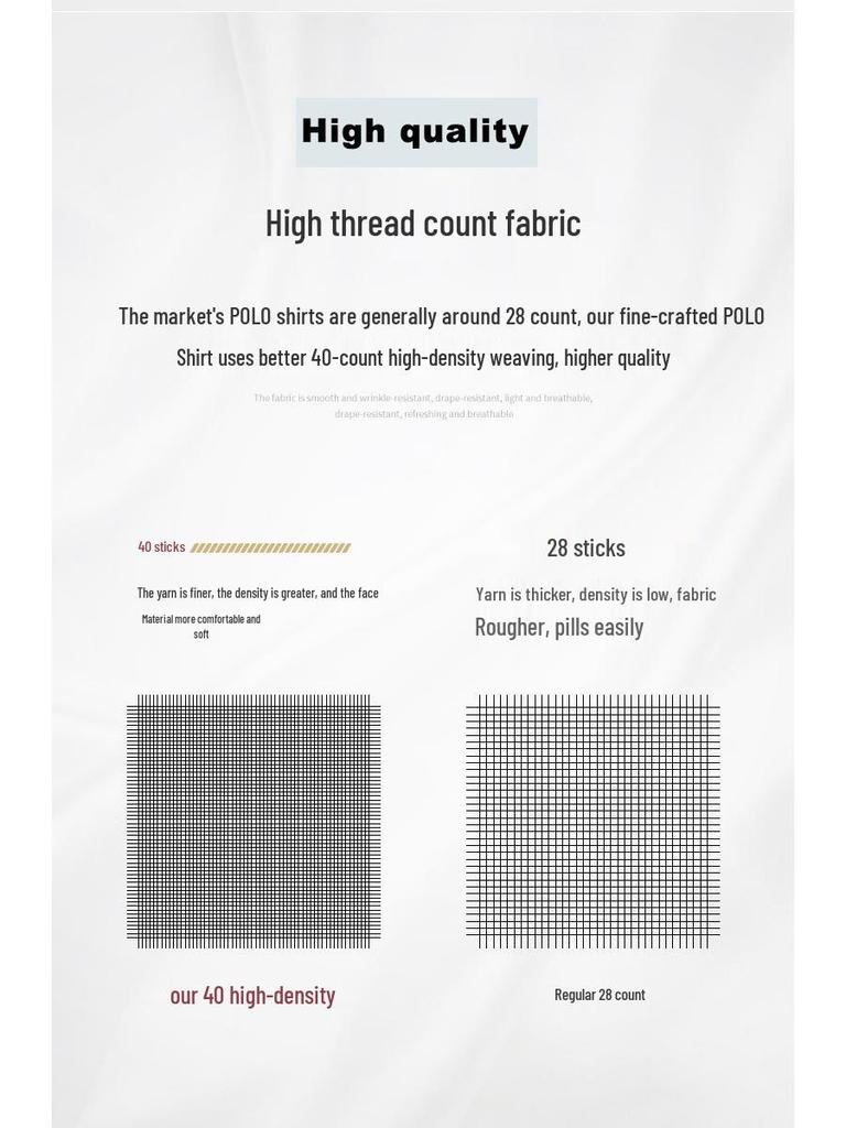 European and American Men's Short Sleeve Polo - British Style Sports Casual Cotton Embroidered Plus Size