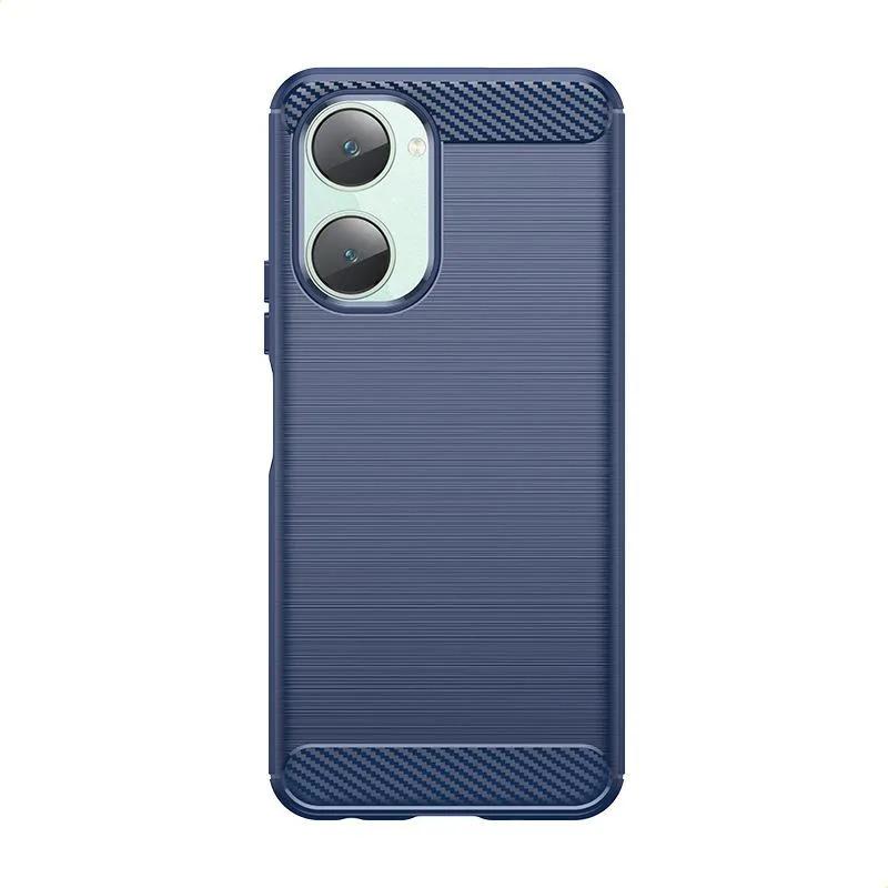 Handyhülle für Vivo Y18e, flexible TPU-Faser-Schutzhülle für Vivo Y18e