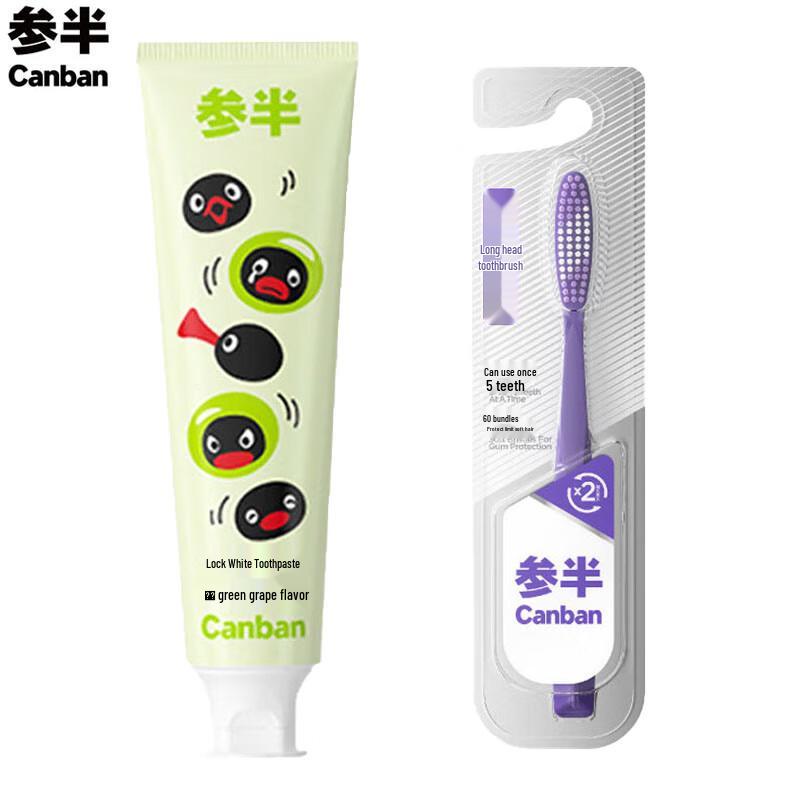Semi Toothpaste and Toothbrush Set
