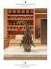 Small Crooked Neck Christmas Tree Ornament for Desktop Decoration